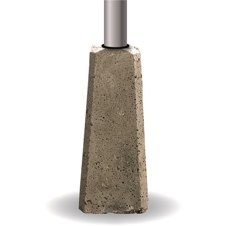 Betongfundament, höjd 500mm