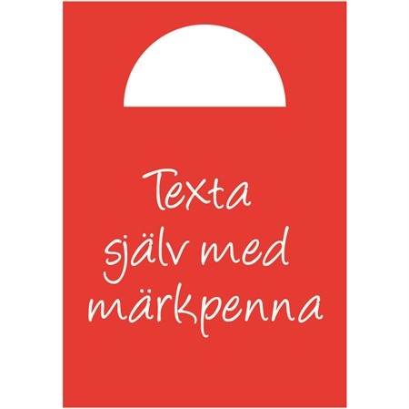 Brandskylt för väggmontage, 210x297mm