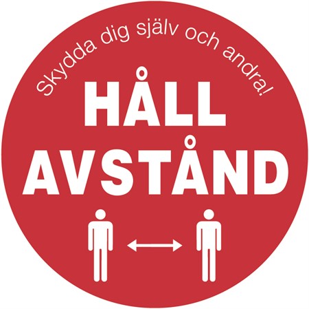 Golvdekal (självhäftande), Ø300mm