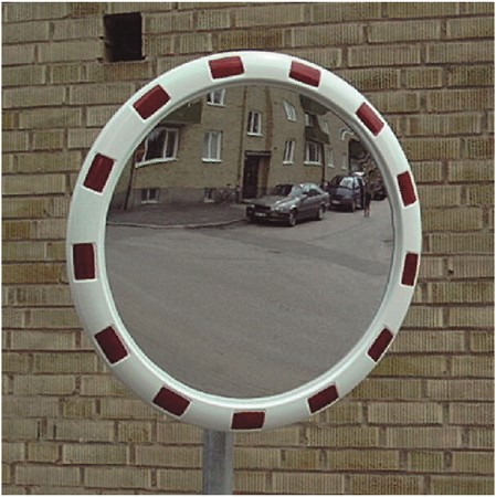 Trafikspegel av okrossbart PET, Ø 600mm