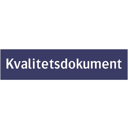 Informationsskylt för väggmontage, 210x50mm
